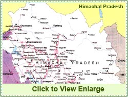 Himachal Pradesh Map