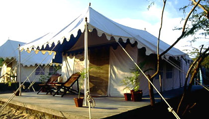 Beach at Mandvi Palace