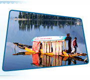 Houseboats in Kashmir