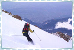 Skiing in Kashmir