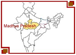 Madhya Pradesh Location