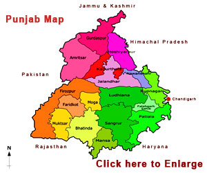 Punjab Map