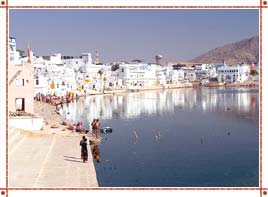 Pushkar Lake in Rajasthan