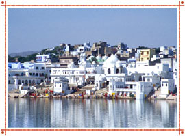 Pushkar Lake in Rajasthan