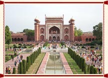 Front View of Lal Darwaza