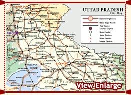 Uttar Pradesh Map