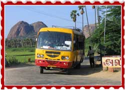 Reaching Aihole By Bus