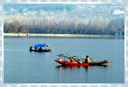 Dal Lake of Kashmir