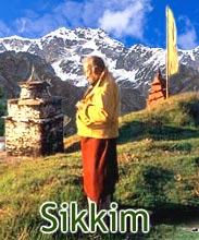 Monk at Sikkim