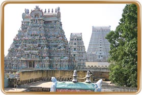 Srirangam  Templa Tiruchirapalli