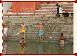Ganga  Bath in Varanasi