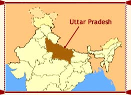 Uttar Pradesh Location