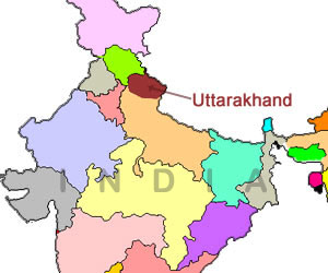 Uttarakhand Location